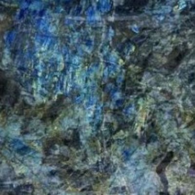 Labradorite Blue Flowers